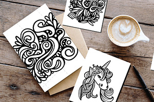 12 Coloring Pages Bundle