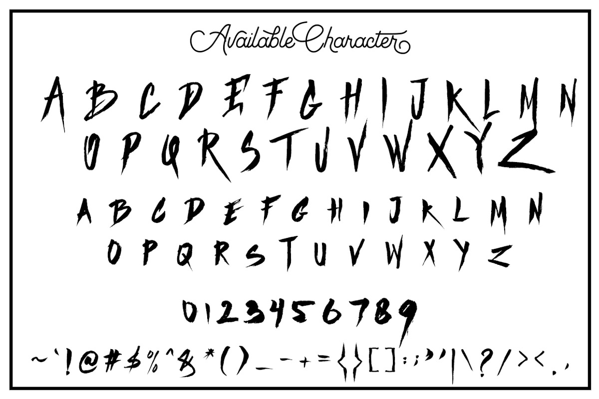 Mutiara Typeface preview 3