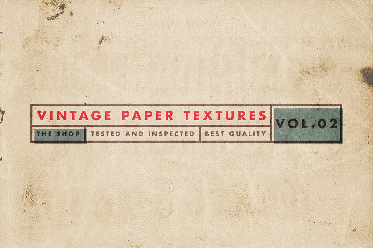 The Shop | Vintage paper textures vol. 02
