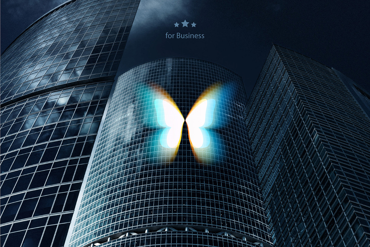 Butterfly Logo Template, a Branding & Logo Template by Artyway Logo (Photo 4 of 4)