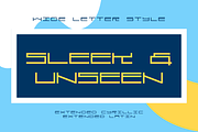 Kerberos Display Font, a Sans Serif Font by alpercakici (Thumbnail 10 of 17)