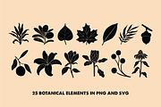 Silhouette Set - Linocut Blockprint, a Decorative Illustration by Rough Edges Supply Co. (Thumbnail 3 of 11)