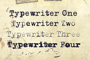 Grandpa's Typewriter, a Font by Misprinted Type (Thumbnail 2 of 5)