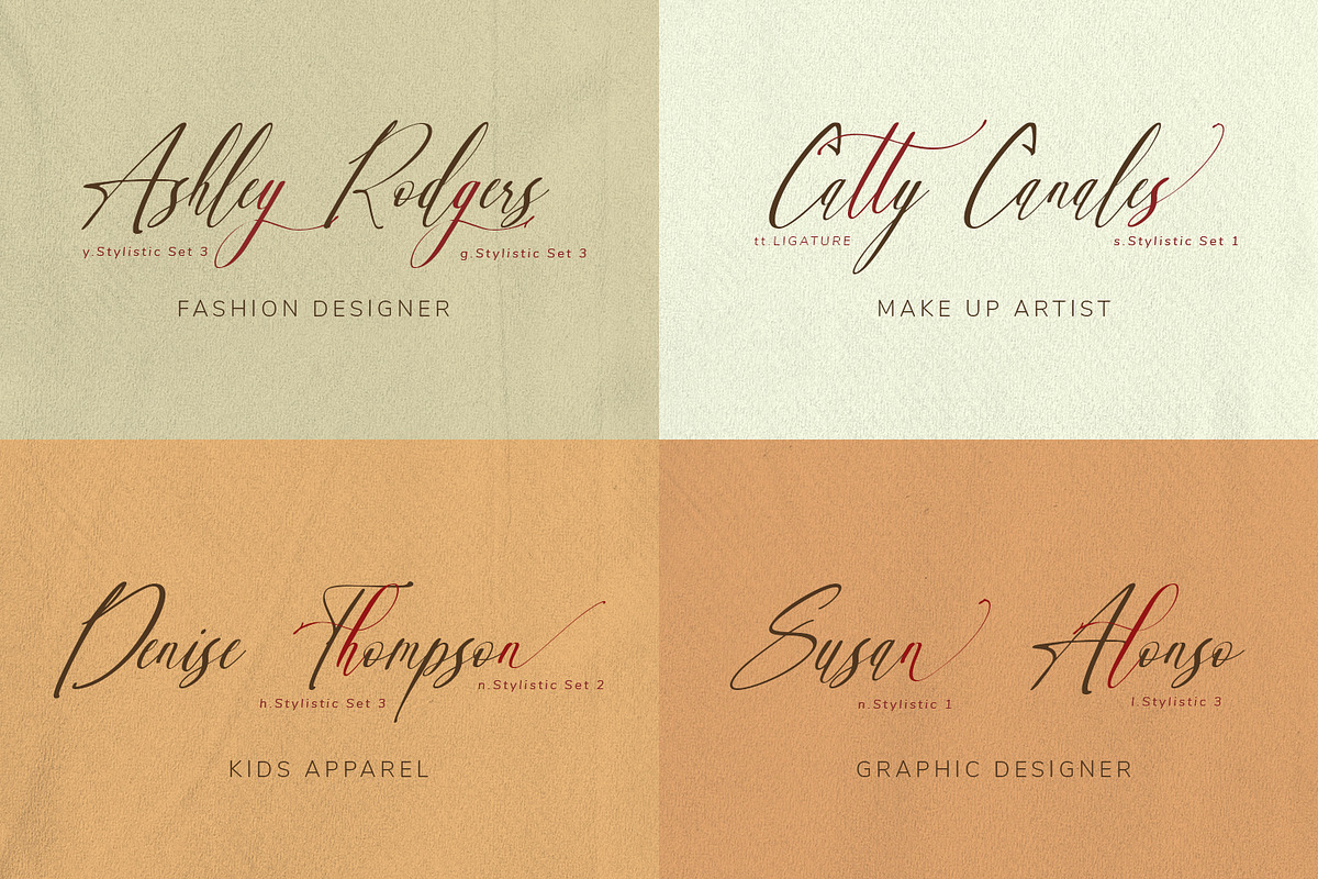 Sweet Jasmine, a Script Font by Nathatype (Photo 7 of 10)