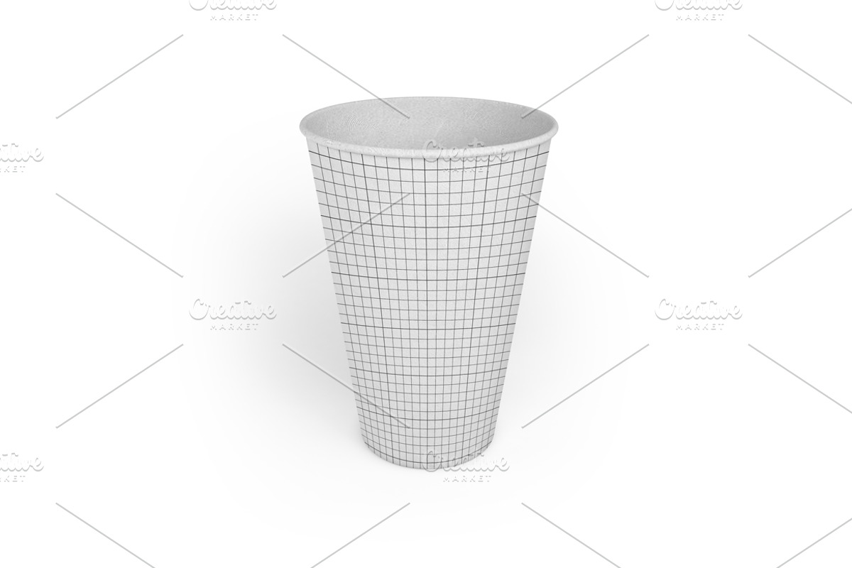 Paper Cup Mockup, a Cups & Container Mockup by Qaleb Studio