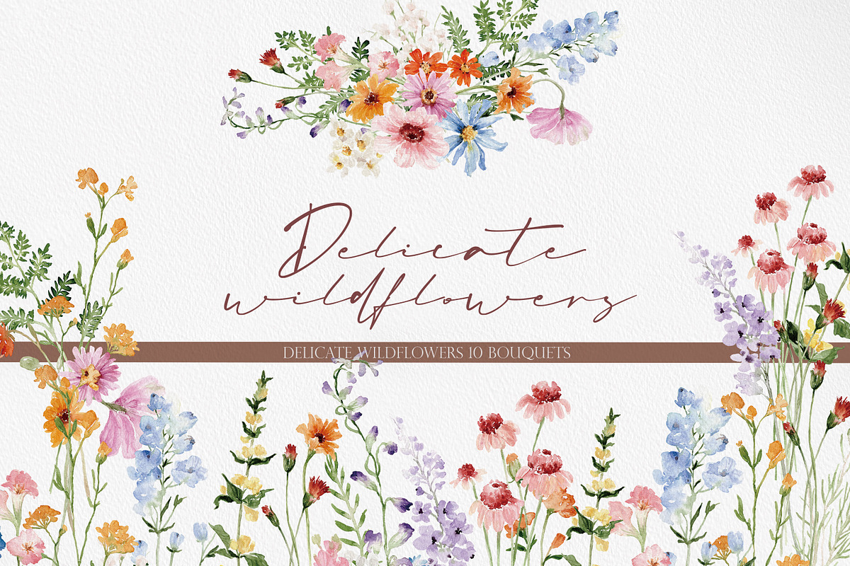 Watercolor Flower - Delicate Wild, a Decorative Illustration by Beigetime (Photo 8 of 16)