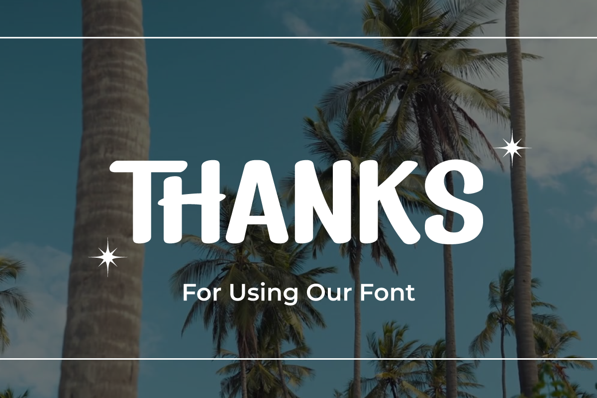 Wadingr | Summer San Serif Display, a Sans Serif Font by twinstd (Photo 10 of 10)