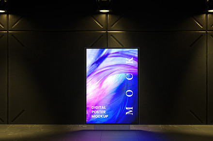Digital Poster Mockup