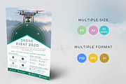 Drone Event Flyer, a Flyer Template by Affantjie Photowork (Thumbnail 3 of 4)