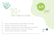 90+ Print Templates Mega Bundle, a Brochure Template by Orcshape Studio (Thumbnail 2 of 28)
