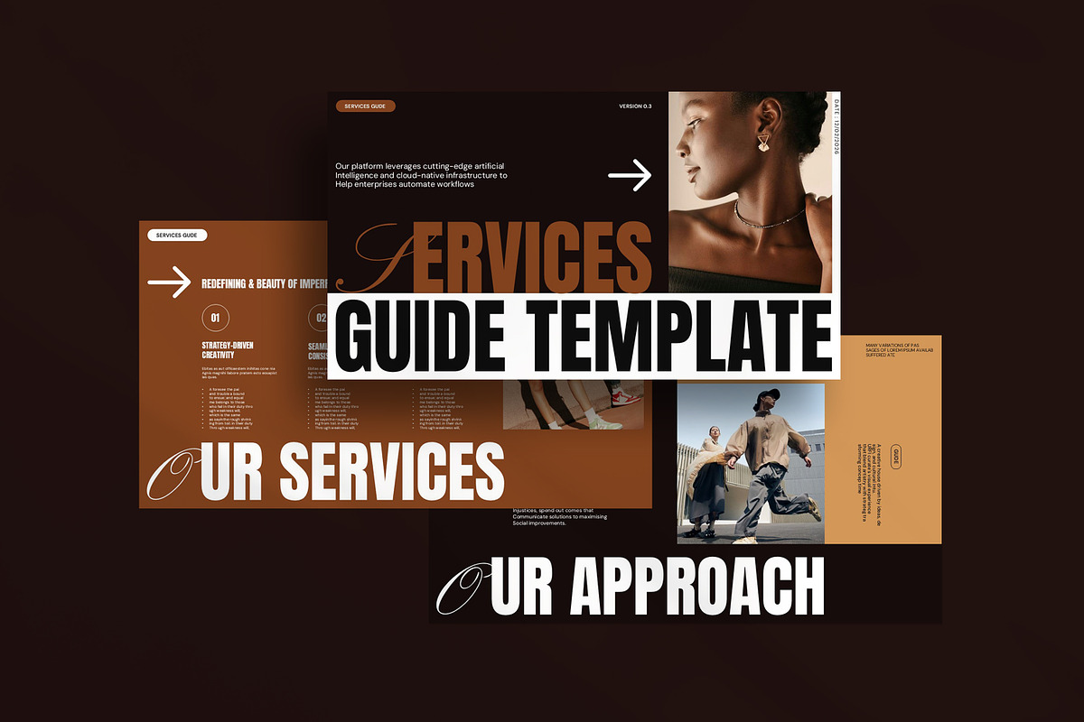 Services Guide Presentation Template preview 4