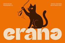 Erana Grotesk – Bold Sans Serif