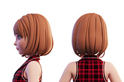 3D Stylized Girl_SG3FC, a Characters & Person 3D Model by LomellRueca (Thumbnail 3 of 23)