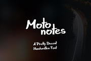 Moto Notes font (handwritten), a Font by kittym.ro (Thumbnail 1 of 10)