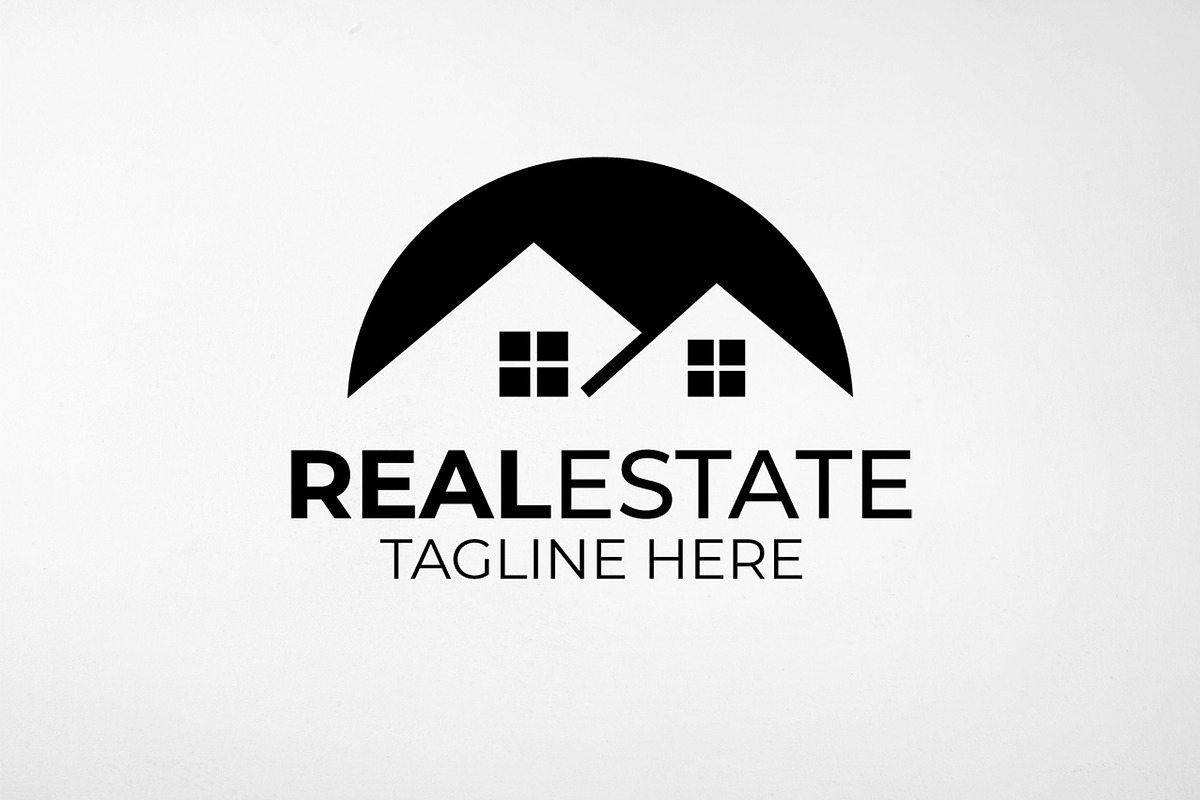 home and construction company logo, a Branding & Logo Template by Medianeka (Photo 4 of 4)