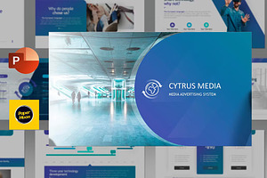 Metro Business Powerpoint Template, a Presentation Template by GearShift