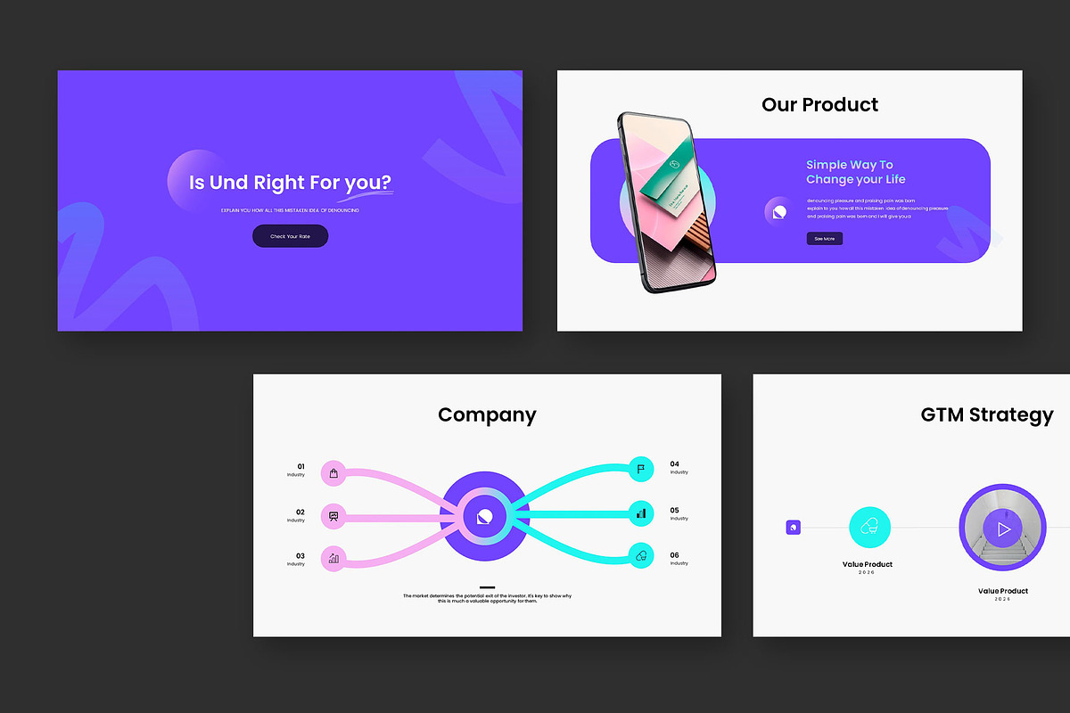 Corporate Pitch Deck Presentation, a Presentation Template by KreateTribe (Photo 2 of 8)
