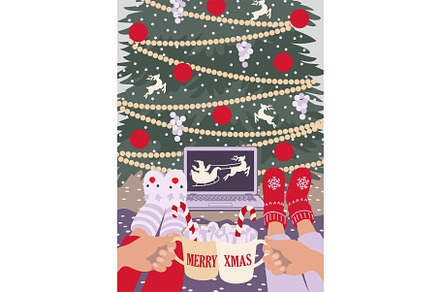 Christmas greeting card
