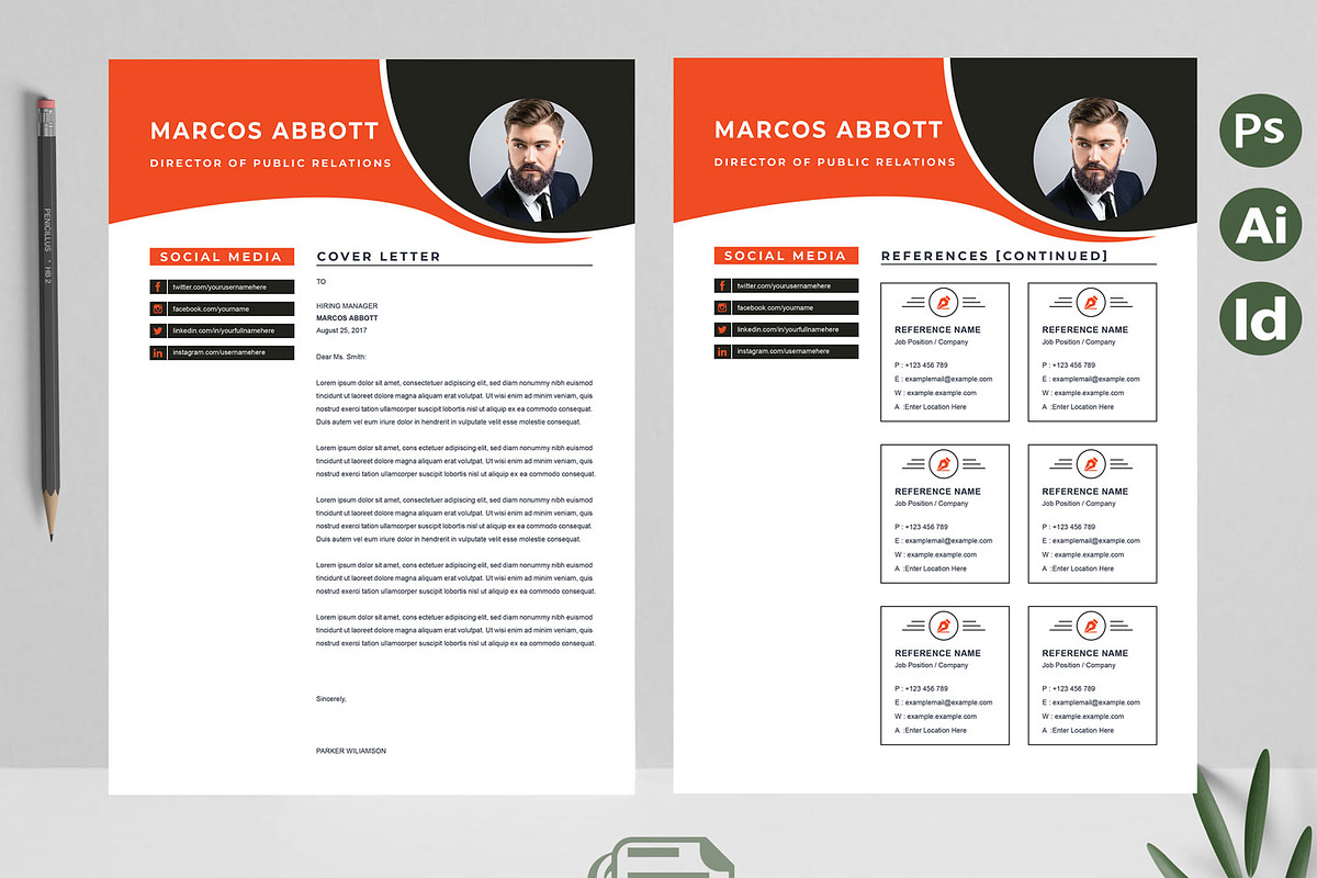 Best Resume Template | CV Template, a Resume Template by Attractive Resume (Photo 3 of 3)