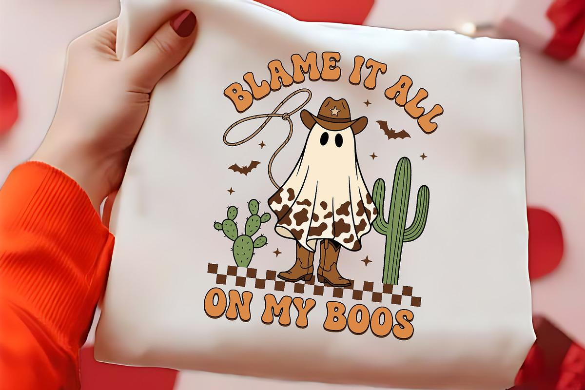 Cowboy ghost with lasso, a Seasonal Illustration by CrexoraLab (Photo 2 of 4)