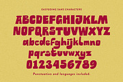 Easygoing Playful Handwritten Sans, a Sans Serif Font by Struvictory.art (Thumbnail 6 of 9)