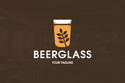 Beer Glass Vector Logo Template, a Branding & Logo Template by vectorwithin (Thumbnail 2 of 3)