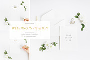 Wedding Invitation Styled Stock, a Print Template by Anotherday Co. (Thumbnail 4 of 6)