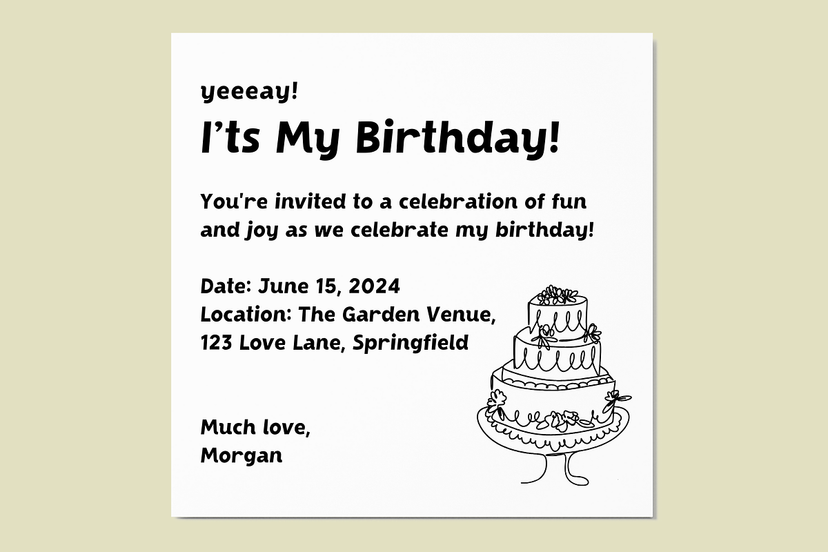 Dream Tickets Cute Font, a Sans Serif Font by Sofia Skoog (Photo 7 of 12)