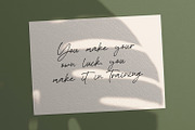 Asthacy Reny - Handwritten Font, a Script Font by StringLabs (Thumbnail 6 of 9)