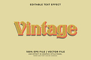 Vintage Text Effects Bundle, a Layer Style Add-On by WM48 Shop (Thumbnail 3 of 17)
