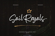 Sail Royals // Brush Signature, a Script Font by Masanis (Thumbnail 17 of 17)