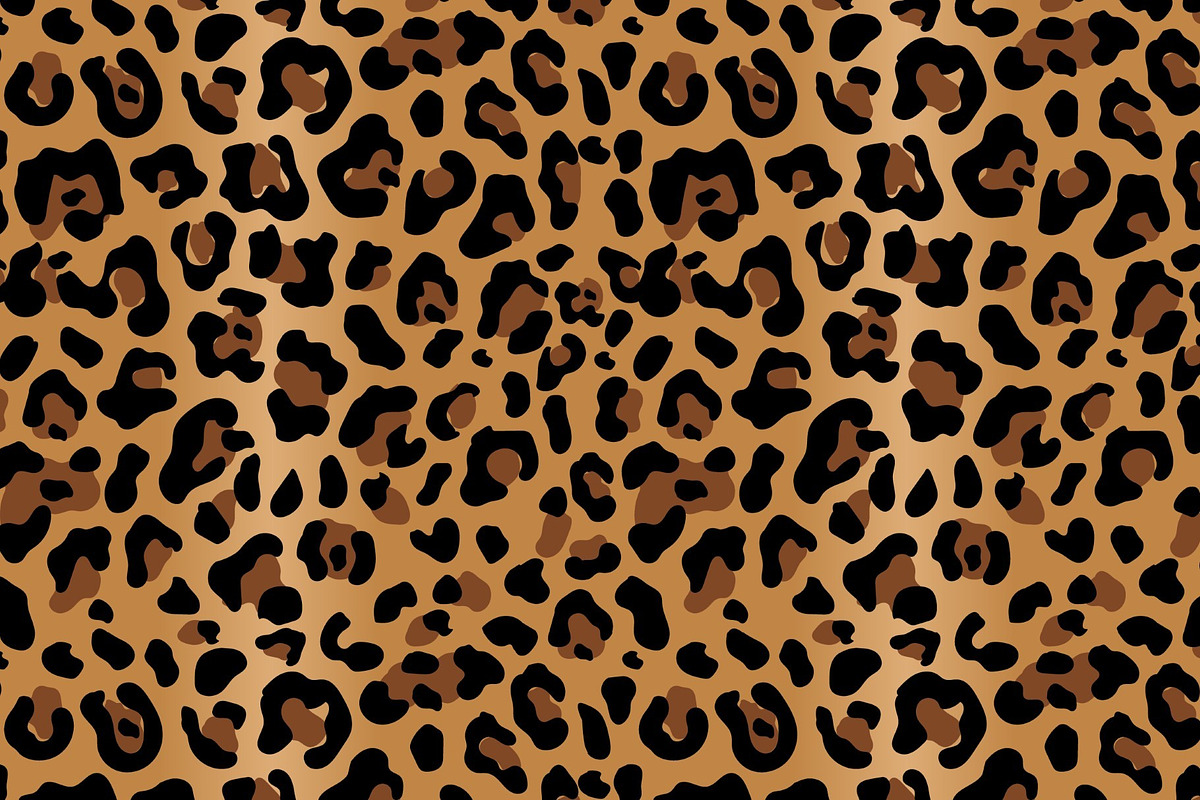 Leopard Animal Skin Pattern, a Pattern Graphic by graphicook