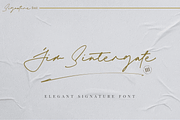 Jim Sintergate - Elegant Signature, a Script Font by Walkeren (Thumbnail 1 of 16)