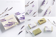 Lavender cosmetics Mockup, a Packaging Mockup by YuMyart (Thumbnail 3 of 10)