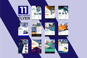 Real Estate Flyer Template, a Flyer Template by Limino™ Studio