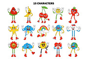 Cartoon Illustrations & Patterns, an Illustration by Martyshova (Thumbnail 3 of 16)