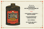 Hardwear Vector Distressing Kit, an Action Add-On by True Grit Texture Supply (Thumbnail 2 of 10)