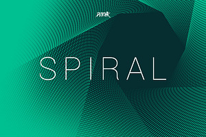 Spiral Hexagon Swirl Bgs Vol. 01