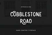 Cobblestone Road, a Font by Mark Richardson (Thumbnail 1 of 3)