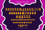 Tetradoth - Psychedelic Font, a Font by Brightone (Thumbnail 5 of 9)