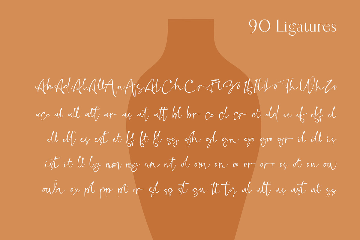 Therefore Signature Font Duo, a Script Font by Ryul Davidson (Photo 5 of 13)