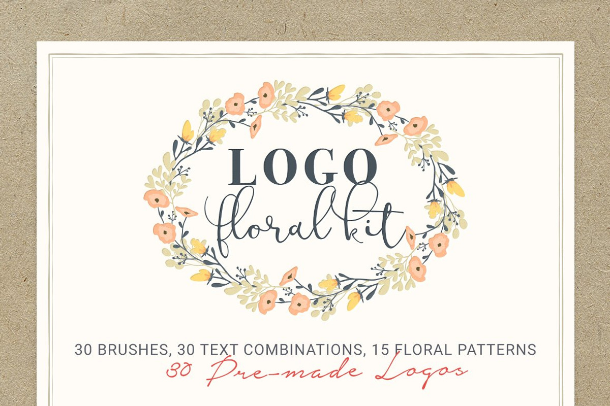 3 in 1 Floral Kit Bundle, a Branding & Logo Template by VladCristea (Photo 21 of 30)