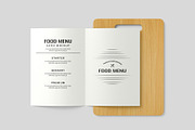 Restaurant Food Menu Card Mockup PSD, an Advertising Mockup by graphypix (Thumbnail 1 of 4)