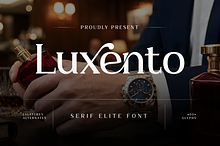 Luxento - Elite Serif Font