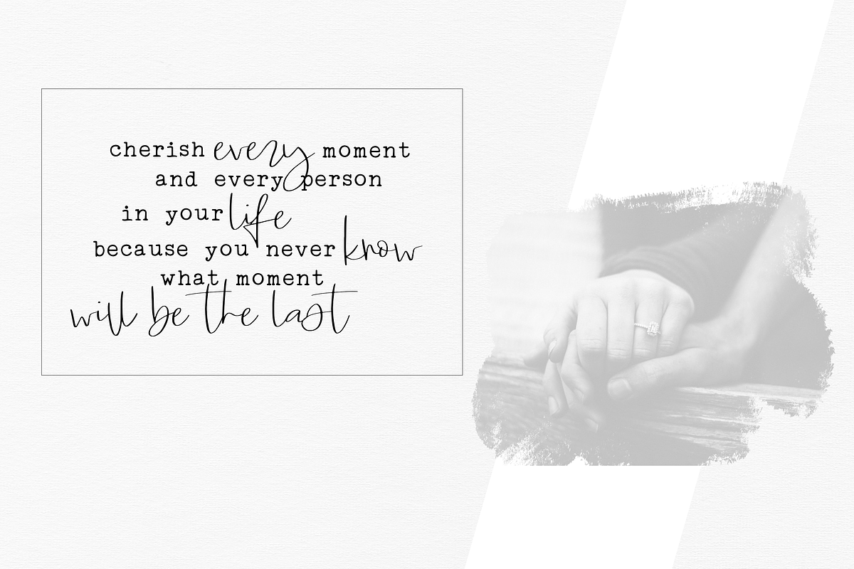 Timeless - Handwritten Script Font preview 4
