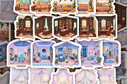 Astro Abode Zodiac Room Clipart, an Object Graphic by Jakayla Digital Co (Thumbnail 23 of 30)