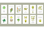 Set of funny cards, a Card Template by WINS Doodle shop (Thumbnail 4 of 5)