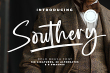 Southery Bold Brush Font