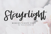 Stayrlight Modern Script Font, a Script Font by Guna Studio (Thumbnail 1 of 10)