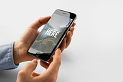 10 IPhone mockups, an iPhone Mockup by Egor Shkolnikov (Thumbnail 10 of 11)